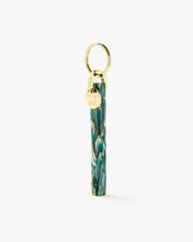 Load image into Gallery viewer, Bar Keychain in Stromanthe - Gold
