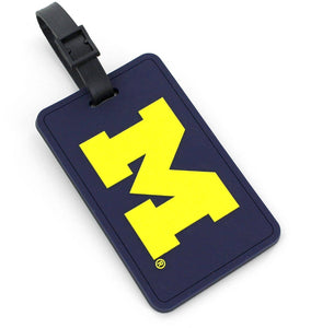 NCAA Michigan Wolverines Soft Luggage Tag