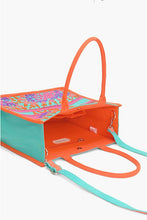 Load image into Gallery viewer, Vacay Embellished Square Tote
