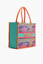 Load image into Gallery viewer, Vacay Embellished Square Tote
