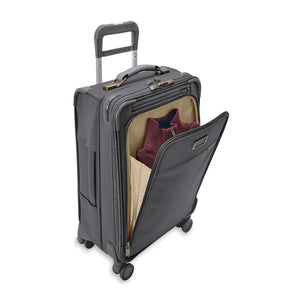 Limited Edition - Briggs & Riley - Baseline - Essential Carry-On Spinner Steel Grey