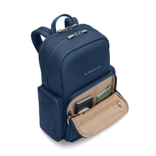 Load image into Gallery viewer, Briggs and Riley - Rhapsody - Medium Backpack Navy
