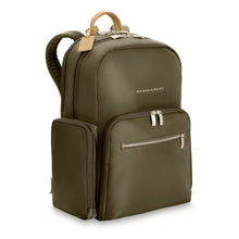 Load image into Gallery viewer, Briggs and Riley - Rhapsody - Medium Backpack Olive
