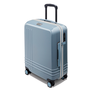 Roam Luggage - Large Expandable Carry On Aspen Blue