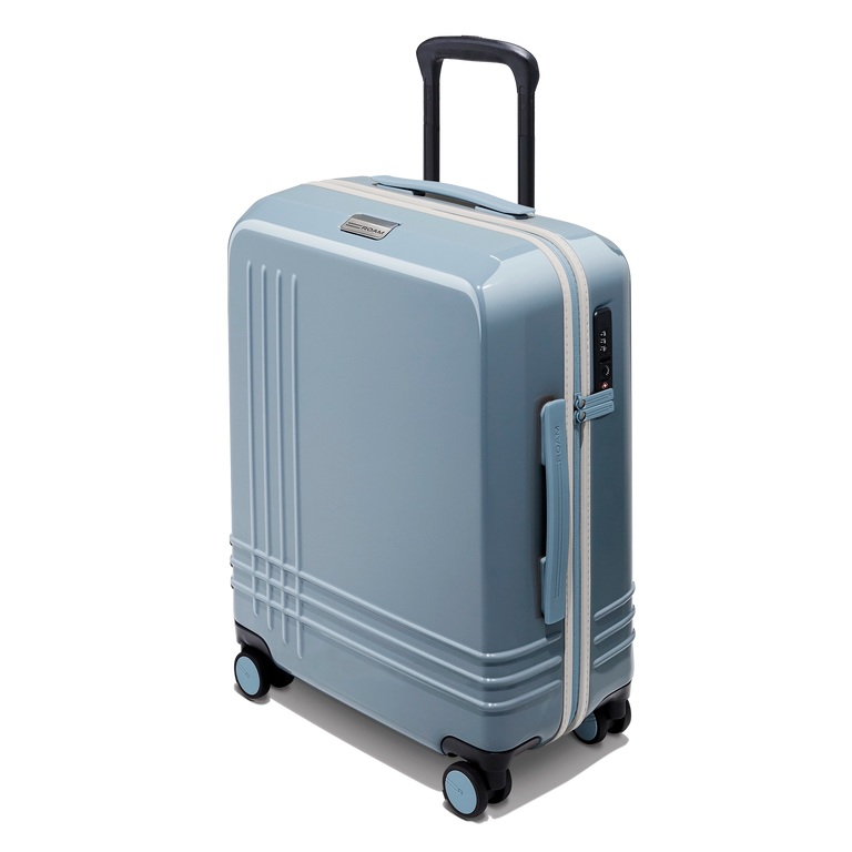 Roam Luggage - Large Expandable Carry On Aspen Blue