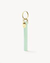 Load image into Gallery viewer, Bar Keychain in Sea Glass - Gold
