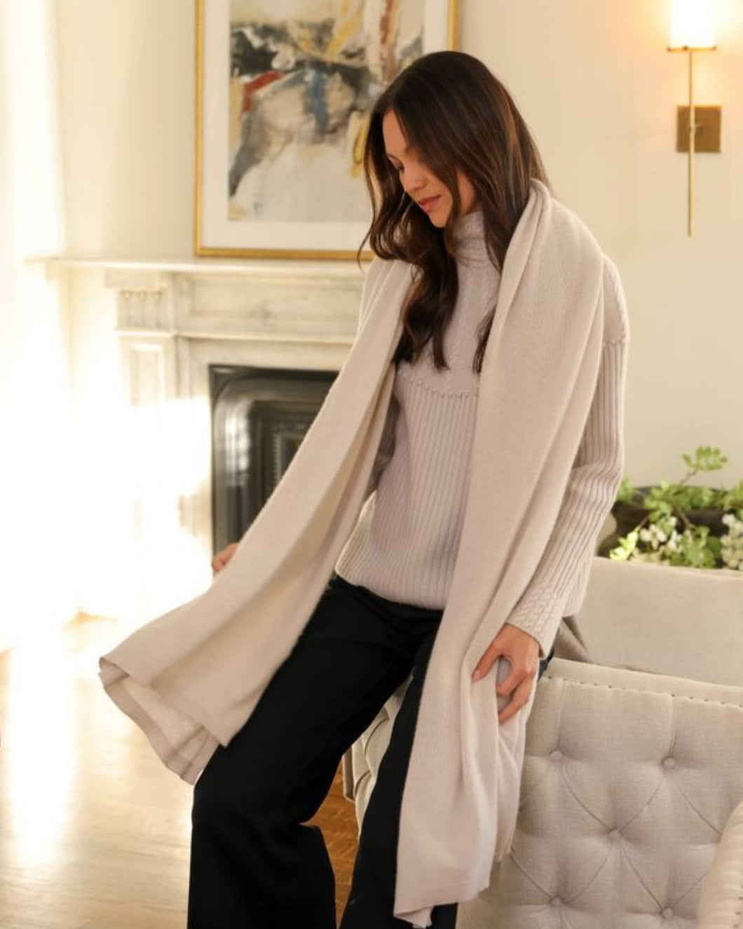 Alashan Cashmere - Cashmere Breezy Travel Wrap